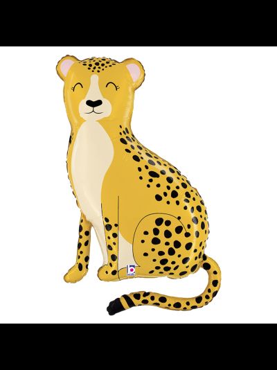 Фольгированный шар с гелием "Гепард Джунгли"