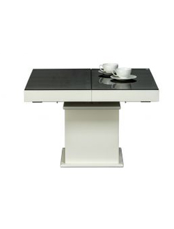 Стол-трансформер Optimata 302 BL SJ (с черным стеклом)