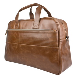 Кожаная дорожная сумка Frentano Premium brown (арт. 
4041-52)