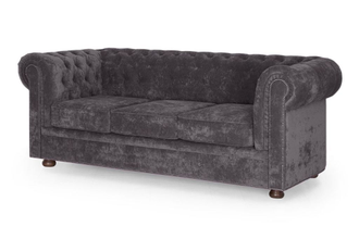 Диван Честер 3-местный с декоративным молдингом