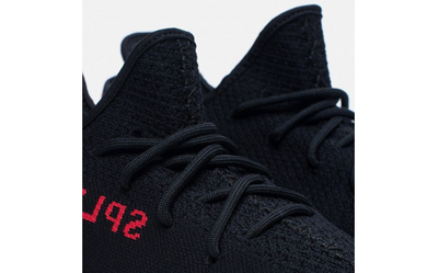 Adidas Yeezy Boost 350 v2 Черные с красным