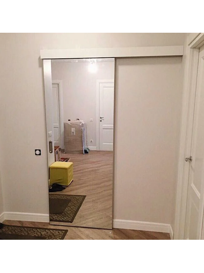 PRESTIGE. h2000/ ЗЕРКАЛО ГРАФИТ С ДВУХ СТОРОН (ULTRA 19)/ АЛЮМИНИЕВАЯ КРОМКА МАТОВЫЙ ХРОМ