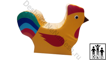 Веселые зверята  - Петушок