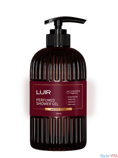 Парфюмированный гель для душа LUIR Cherry (Вишня) 500 мл
