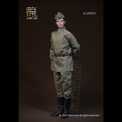 Боец штурмовой инженерно-саперной бригады (ШИСБР) - Коллекционная ФИГУРКА 1/6 scale action figure WWII World War II Soviet Union - assault engineering (AL100029) - Alert Line