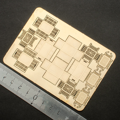 Сборная модель: (MiniWarPaint S-214) Ящики пластиковые. Размер "М"