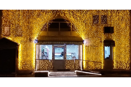 Световое оформление гостиницы и отеля г.Казань.