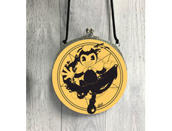 Сумка круглая Бенди и Чернильная машина №13