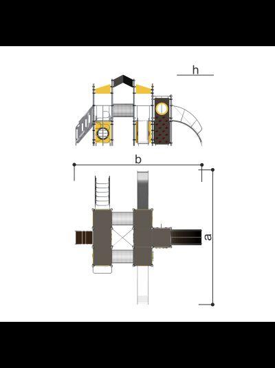 Детский игровой комплекс Romana 101.28.02