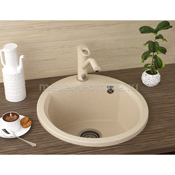 ШММ407 Мойка врезная "U-407". Размер: 460х480.