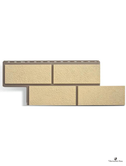 Камень Неаполитанский 430*1000 мм Слоновая Кость