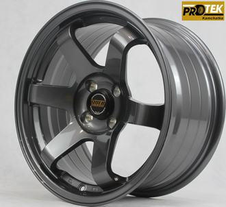 Комплект дисков R16 8,0J ET+28 4*100 RAYS Volk Racing TE37 SL Графит (D088)