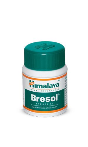 Bresol Himalaya (Бресол Хималаи), 60 таблеток, при респираторных заболеваниях