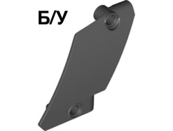 ! Б/У - Technic, Panel Curved #60 5 x 7 Tapered Right, Black (80268 6380030) - Б/У