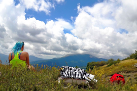 Активный тур в горы Крыма автопешеходный