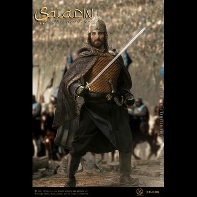 Саладин, Салах ад-Дин ("Царствие Небесное") - Коллекционная ФИГУРКА 1/6 "Nothing, Everything” Saladin Fine copper handmade armor (EX035) - POPTOYS
