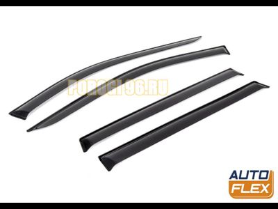 Дефлекторы окон AutoFlex, акрил для Haval F7 2019-