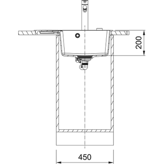 Мойка Franke Centro CNG 611/211-62 TL чаша справа