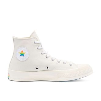 Кеды Converse Chuck 70 Pride High Top белые с радугой