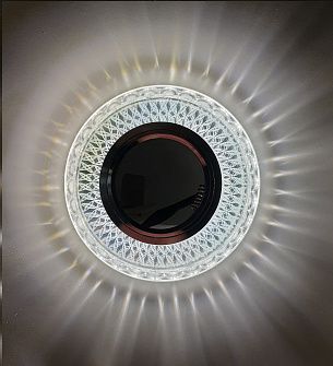 Точечный светильник LBT D0454l-11 прозрачно белый с подсветкой