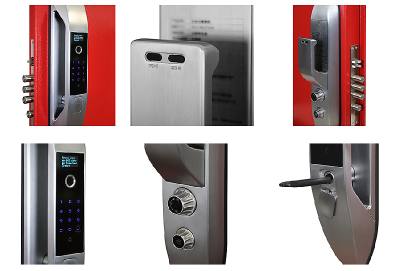 Биометрический замок Smart lock Silver