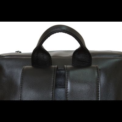Кожаный рюкзак Santerno black (арт. 3007-05)