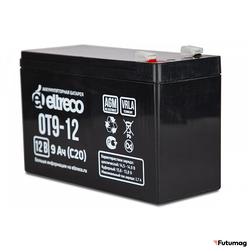 Аккумулятор Eltreco 6-F-9 (12V9A/H C20)