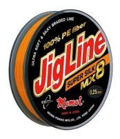 Шнур JigLine Super Silk 0,25мм 20,0кг 100м оранж.