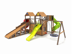 Детская площадка IgraGrad Комбо SF с двумя трубами фото