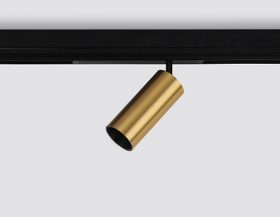 Управляемый светодиодный светильник для шинопровода Magnetic 220V диммируемый 3000-6400K GL 1233 GD золото 24W (Без ПДУ)