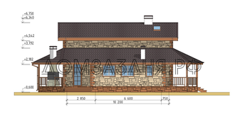 Коттедж 10.2х9.7