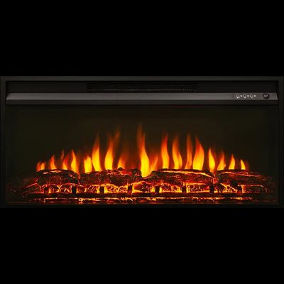 Линейный электрокамин Bergen WT с очагом Flash 36