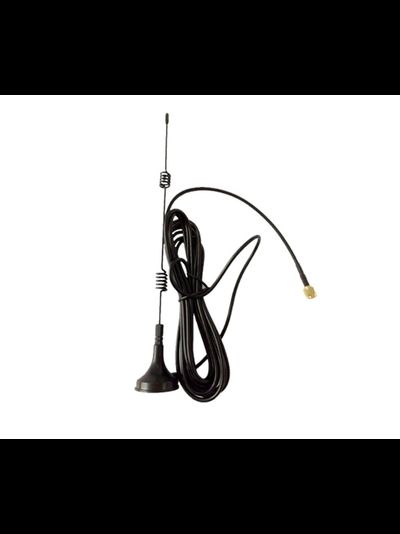 Уличная антенна WiFi 2,4 ГГц с кабелем 3 метра и с магнитным основанием. (Разъём SMA Male) для систем беспроводного видеонаблюдения (усиление 7 Дб)