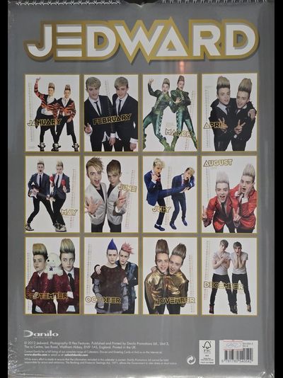 Jedward Official Календарь 2013
