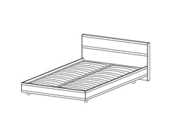 Кровать КР-2001