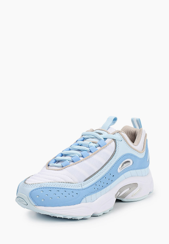 Кроссовки Reebok Daytona DMX II белые с cиним