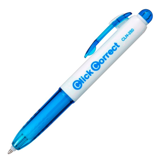 Корректирующая ручка 1,3мл UNI Click Correct шариковый металлический наконечник, съемный стержень