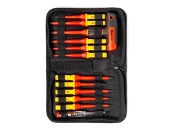 Диэлектрическая Т-образная отвертка VDE со сменными битами, 12 шт., НИО-4412-Т