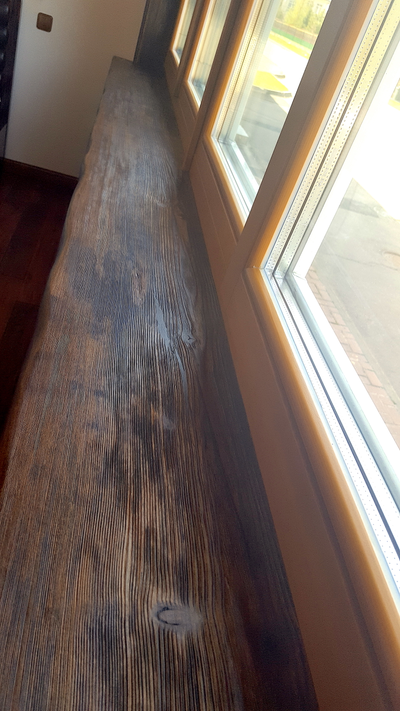 подоконник из лиственницы