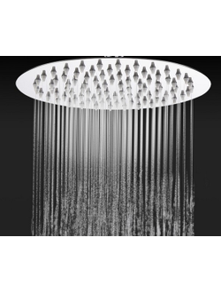 Лейка тропическая для душевой кабины нержавеющая 15 20 25 см диаметр