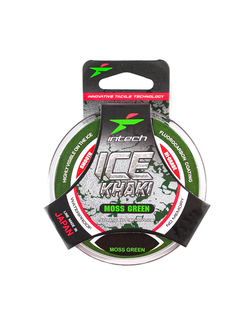 Леска Intech Ice Khaki  0.08mm 0.6kg 30m  red-brown