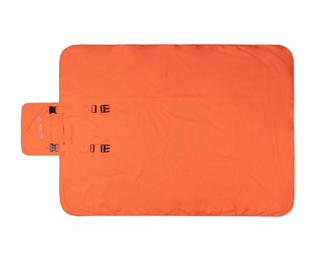 Плед-покрывало Nova Tex одеяло утепленное таслан, серая оранжевый/фиолетовый