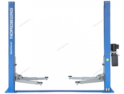 Подъемник двухстоечный, г/п 4т NORDBERG N4121A-4T