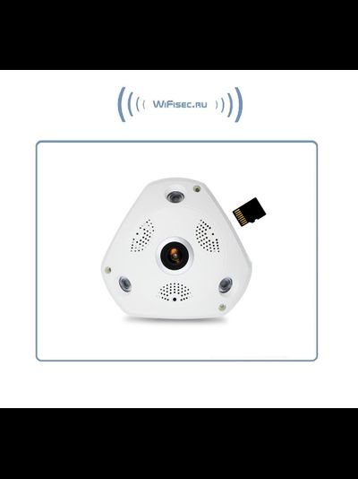 BESDER_SS. Потолочная - настенная WiFi/LAN видеокамера панорамная с DVR, 960P HD (IP Pro (VR cam. EseeCloud))