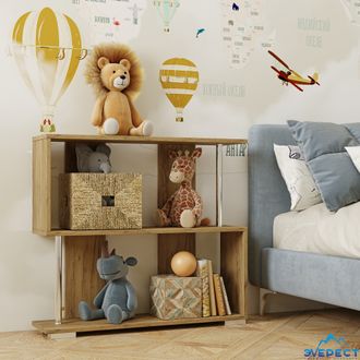 СТЕЛЛАЖ ОРИОН 1, КРАФТ, 800*700*220