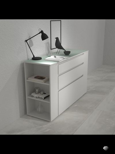 Одри Комод Белый