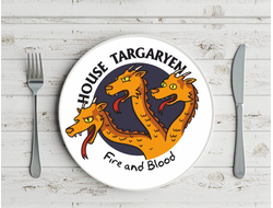 Тарелка Игра Престолов №26