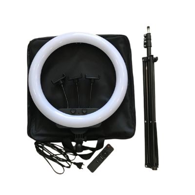 Кольцевая светодиодная лампа Soft Ring Light с штативом и пультом ДУ