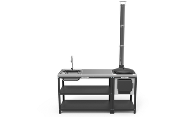 Стол-печь под казан 12 л
