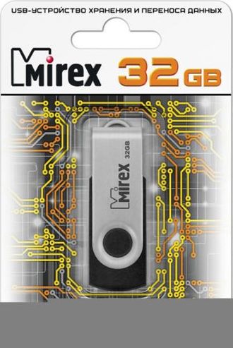 Накопитель USB 2.0 32GB Mirex SWIVEL